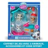Pack a theme 3 Pets - BANDAI - Littlest Pet Shop Neige - Animaux et ac Pack a theme 3 Pets - BANDAI - Littlest Pet Shop Neige - Animaux et ac