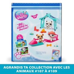 Pack a theme 3 Pets - BANDAI - Littlest Pet Shop Neige - Animaux et ac