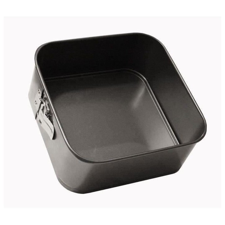 Moule carré a charnieres 22x22x7 cm SUCRE & GOURMANDISES Moule carré a charnieres 22x22x7 cm SUCRE & GOURMANDISES