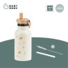 GOURDE INOX LITTLE EXPLORER IVOIRE