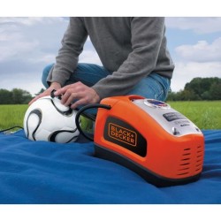 Gonfleur compresseur filaire - BLACK&DECKER - ASI300-QS - 11 bars/160