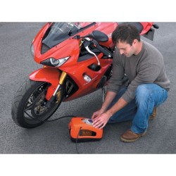 Gonfleur compresseur filaire - BLACK&DECKER - ASI300-QS - 11 bars/160