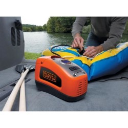 Gonfleur compresseur filaire - BLACK&DECKER - ASI300-QS - 11 bars/160