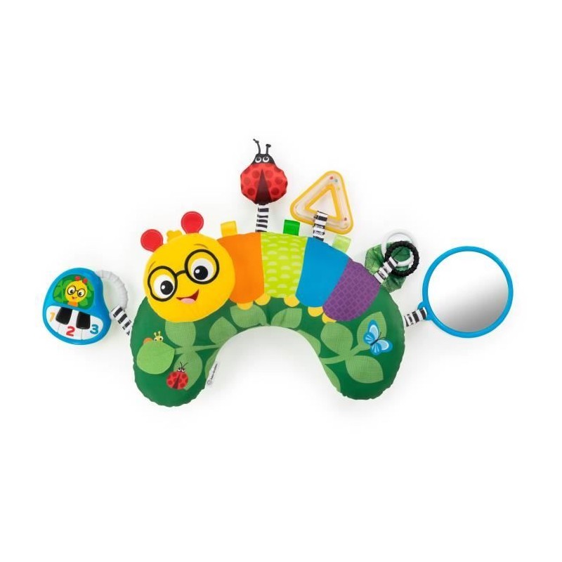 BABY EINSTEIN Coussin d'activités multisensoriel pour jeux a plat ven