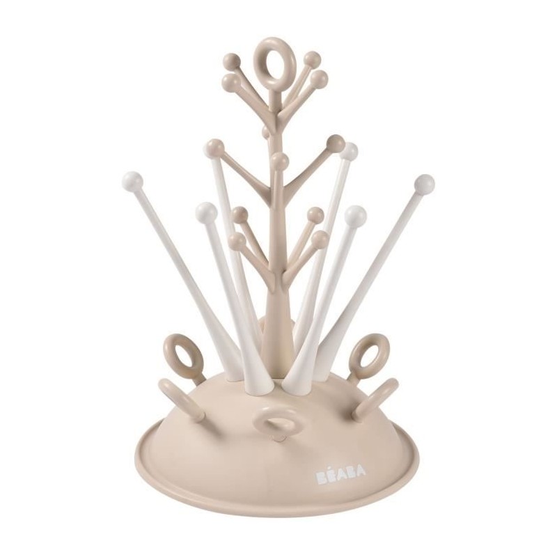 Egoutte-biberons arbre - BEABA - Jusqu'a 6 biberons - Argile