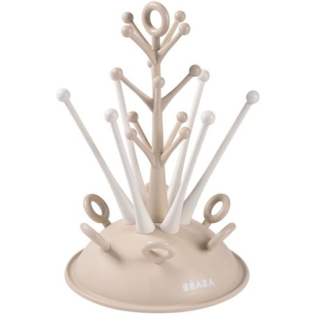 Egoutte-biberons arbre - BEABA - Jusqu'a 6 biberons - Argile