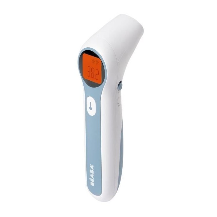 BÉABA - Thermometre Digital Sans Contact Infrarouge - Mesure Frontale - Auriculaire - Ambiante - Alerte Fievre - Thermospeed BÉABA - Thermometre Digital Sans Contact Infrarouge - Mesure Frontale - Auriculaire - Ambiante - Alerte Fievre - Thermospeed