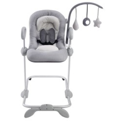 Arche de jeux pour bébé BEABA Transat Up&Down III - Gris - Favorise