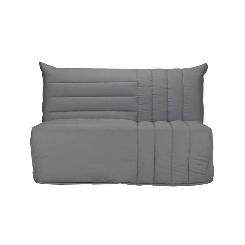 Banquette BZ 3 places BECCI - Tissu gris - BULTEX - Made in France - L