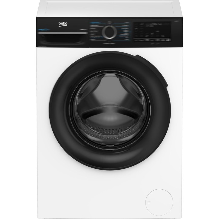 Lave-linge séchant BEKO BM3DT48501W - 8 / 5 kg - Induction - 60 cm - 1400 trs/min - Blanc