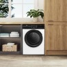 Lave-linge séchant BEKO BM3DT49601W - 9 / 6 kg - Induction - L60cm -
