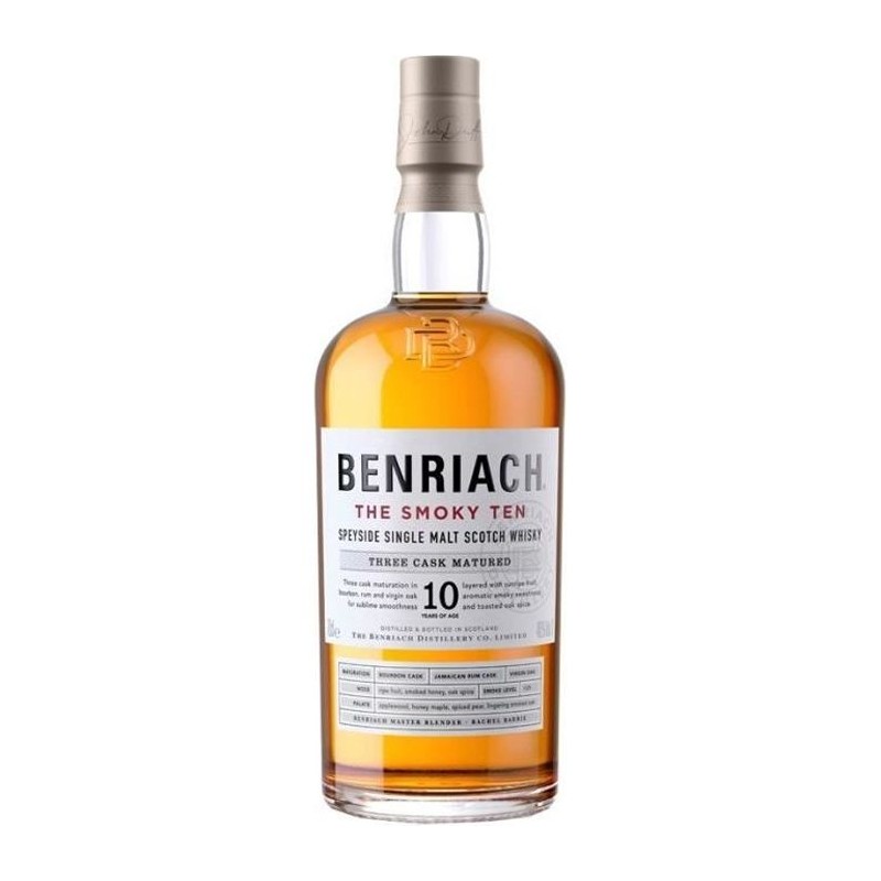 Benriach - 10 ans - The Smoky Ten - Single malt scotch whisky - 46,0 %