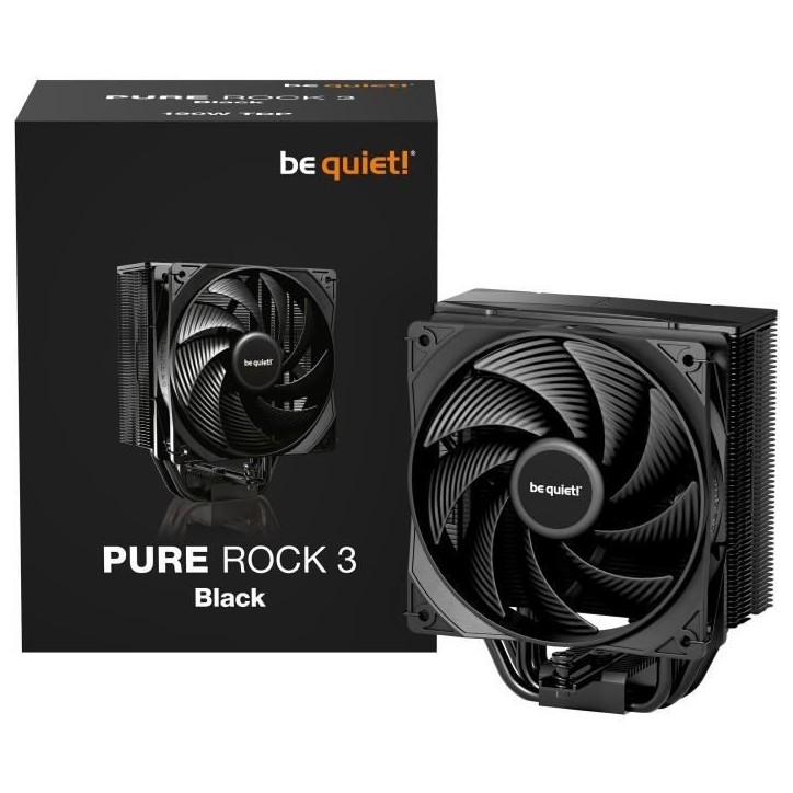 BE QUIET! - Pure Rock 3 - Ventirad CPU - BK039 - Black