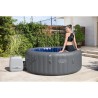 Spa gonflable BESTWAY - Lay-Z-Spa Santorini - 5 a 7 places -Rond (Livr