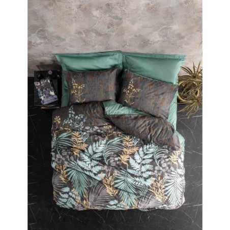 Parure de lit - 1 housse de couette 220 x 240 cm + 2 taies d'oreiller