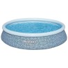 Kit piscine gonflable BESTWAY - Fast Set - 396 x 84 cm - Ronde (Filtre