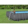 Kit piscine hors sol tubulaire BESTWAY - APX 365 - 956 x 488 x 132 cm