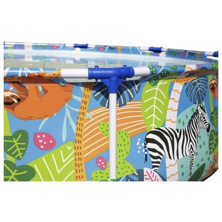 Piscine hors sol tubulaire BESTWAY - Steel Pro™ - 305 x 66 cm - Ronde Piscine hors sol tubulaire BESTWAY - Steel Pro™ - 305 x 66 cm - Ronde