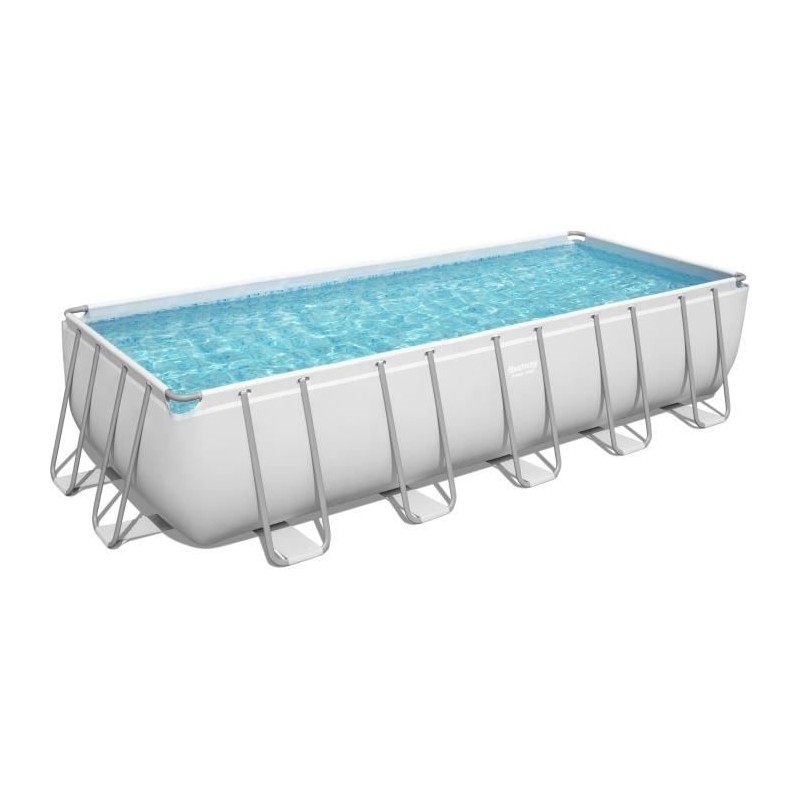 Kit Piscine hors sol tubulaire BESTWAY Power Steel™ - 640 x 274 x 13
