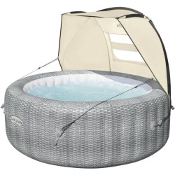 Auvent pour spa gonflable Lay-Z-Spa - BESTWAY - Protection anti-UV - F