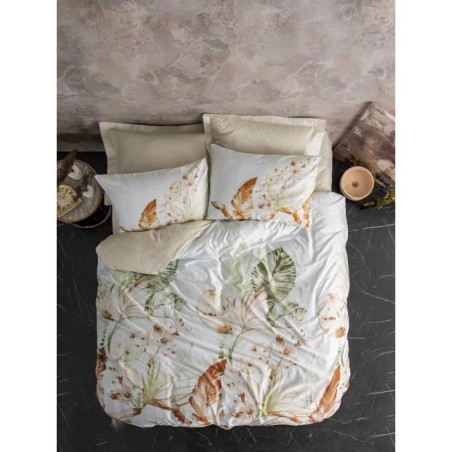 Parure de lit - 1 housse de couette 220 x 240 cm + 2 taies d'oreiller