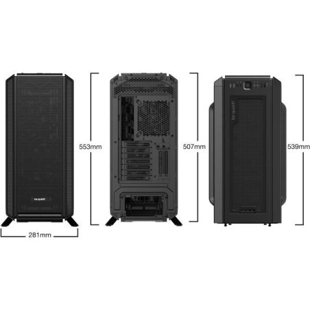 Boîtier PC - BE QUIET! - Silent Base 802 - BGW67 - Black