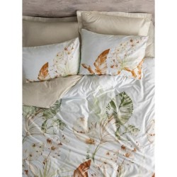 Parure de lit - 1 housse de couette 220 x 240 cm + 2 taies d'oreiller