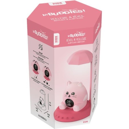 Réveil avec veilleuse - BIGBEN KIDS - Chat