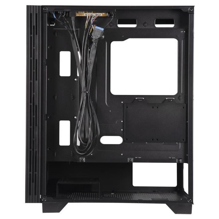 Boîtier PC - BITFENIX - Flow (Noir) - Moyen tour - Format ATX - Sans alimentation Boîtier PC - BITFENIX - Flow (Noir) - Moyen tour - Format ATX - Sans alimentation