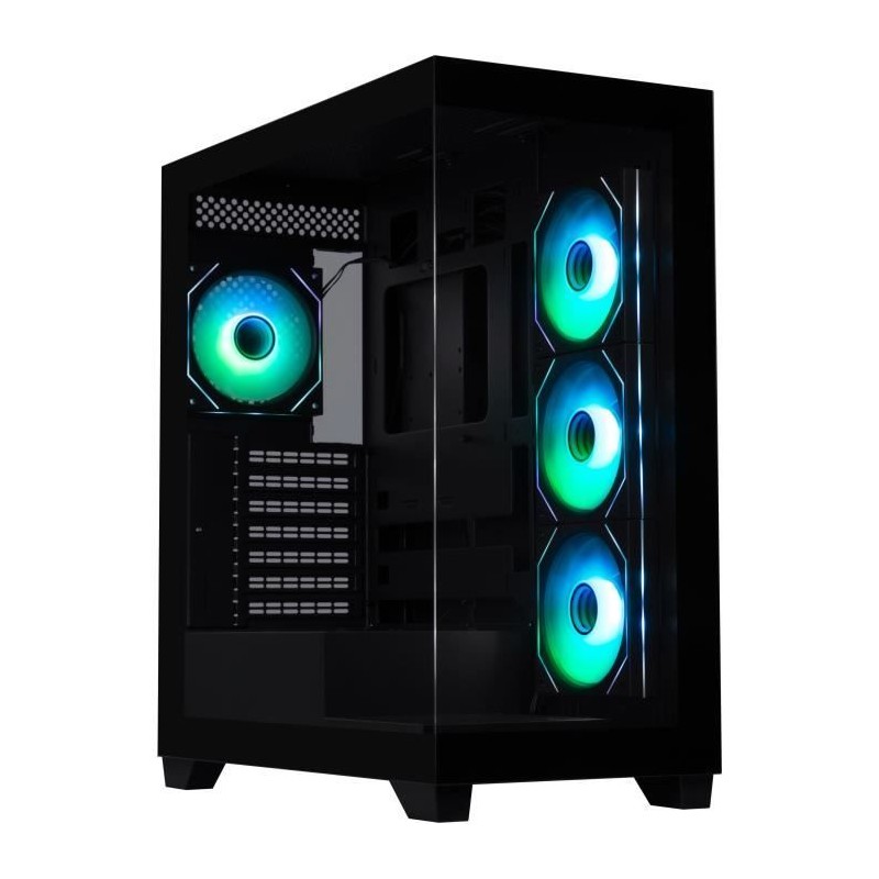 Boîtier PC - BITFENIX - CETO Premium Edition - Moyen tour - ATX - Noi