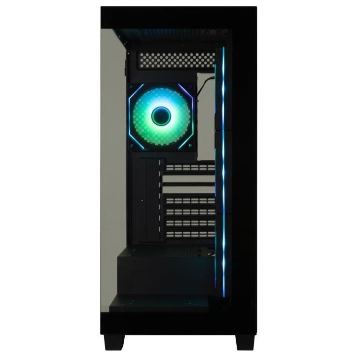 Boîtier PC - BITFENIX - CETO Premium Edition - Moyen tour - ATX - Noir - Verre trempé - USB-C et A-RGB Boîtier PC - BITFENIX - CETO Premium Edition - Moyen tour - ATX - Noir - Verre trempé - USB-C et A-RGB