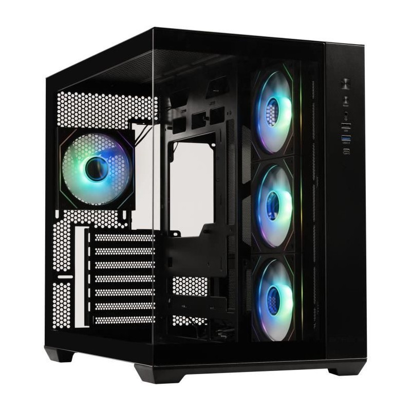 Boitier sans alimentation - BITFENIX AL118 - Cube - Format ATX - Noir Boitier sans alimentation - BITFENIX AL118 - Cube - Format ATX - Noir