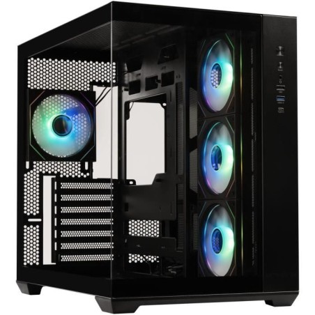 Boitier sans alimentation - BITFENIX AL118 - Cube - Format ATX - Noir