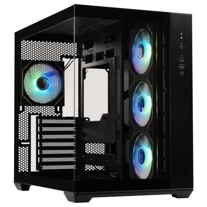 Boitier sans alimentation - BITFENIX AL118 - Cube - Format ATX - Noir Boitier sans alimentation - BITFENIX AL118 - Cube - Format ATX - Noir