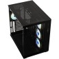 Boitier sans alimentation - BITFENIX AL118 - Cube - Format ATX - Noir