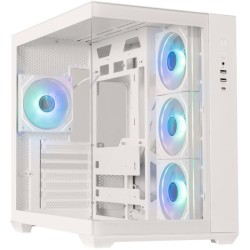 Boitier sans alimentation - BITFENIX AL118 - Cube - Format ATX - Blanc