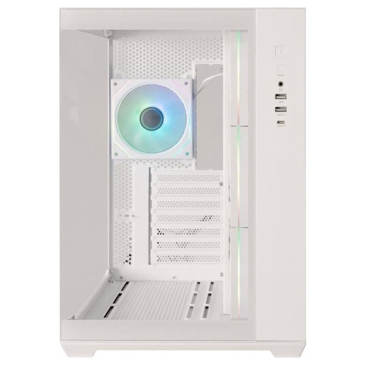 Boitier sans alimentation - BITFENIX AL118 - Cube - Format ATX - Blanc Boitier sans alimentation - BITFENIX AL118 - Cube - Format ATX - Blanc