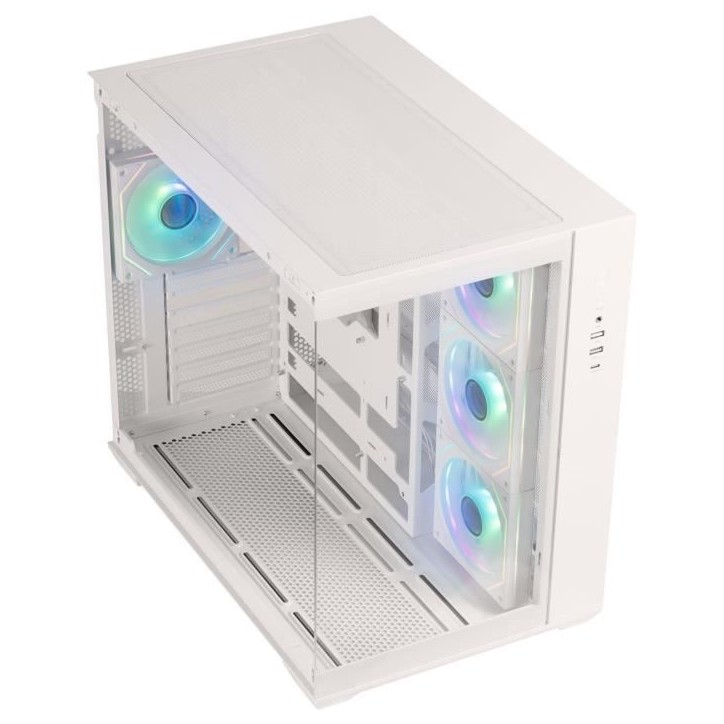 Boitier sans alimentation - BITFENIX AL118 - Cube - Format ATX - Blanc Boitier sans alimentation - BITFENIX AL118 - Cube - Format ATX - Blanc