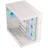 Boitier sans alimentation - BITFENIX AL118 - Cube - Format ATX - Blanc Boitier sans alimentation - BITFENIX AL118 - Cube - Format ATX - Blanc