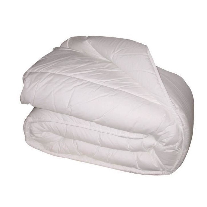 BLANREVE Couette extra chaude en microfibre - 140 x 200 cm - Blanc