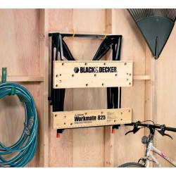 Etabli etau pliable - BLACK+DECKER - WM825-XJ - serrage a main - charg