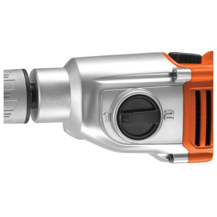 Perceuse a percussion filaire 1100W - BLACK&DECKER - KR1102K-QS - Avec coffre de rangement Perceuse a percussion filaire 1100W - BLACK&DECKER - KR1102K-QS - Avec coffre de rangement