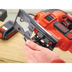 Scie sauteuse sans fil - BLACK+DECKER - BDCJS18N-XJ - 18V - profondeur de coupe 55mm - 1 lame bois inclus - sans batterie
