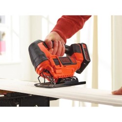 Scie sauteuse sans fil - BLACK+DECKER - BDCJS18N-XJ - 18V - profondeur