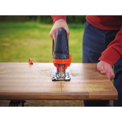 Scie sauteuse sans fil - BLACK+DECKER - BDCJS18N-XJ - 18V - profondeur