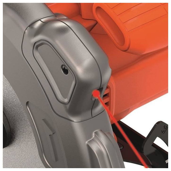 Scie circulaire filaire - BLACK&DECKER - CS1250LK-QS - 1250W - Profondeur de coupe 42mm - 66mm - Avec coffre de rangement