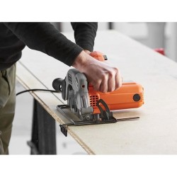 Scie circulaire filaire - BLACK&DECKER - CS1250LK-QS - 1250W - Profond