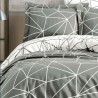 Parure de lit - 1 housse de couette 220 x 240 cm + 2 taies d'oreiller