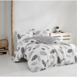 Parure de lit - 1 housse de couette 220 x 240 cm + 2 taies d'oreiller