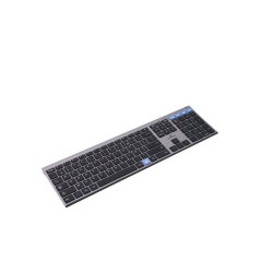Clavier sans fil - Touches ciseaux - BLUESTORK - AZERTY - Métal - Sil